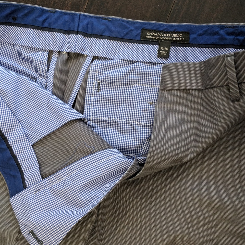 Banana Republic modern non iron slim fit